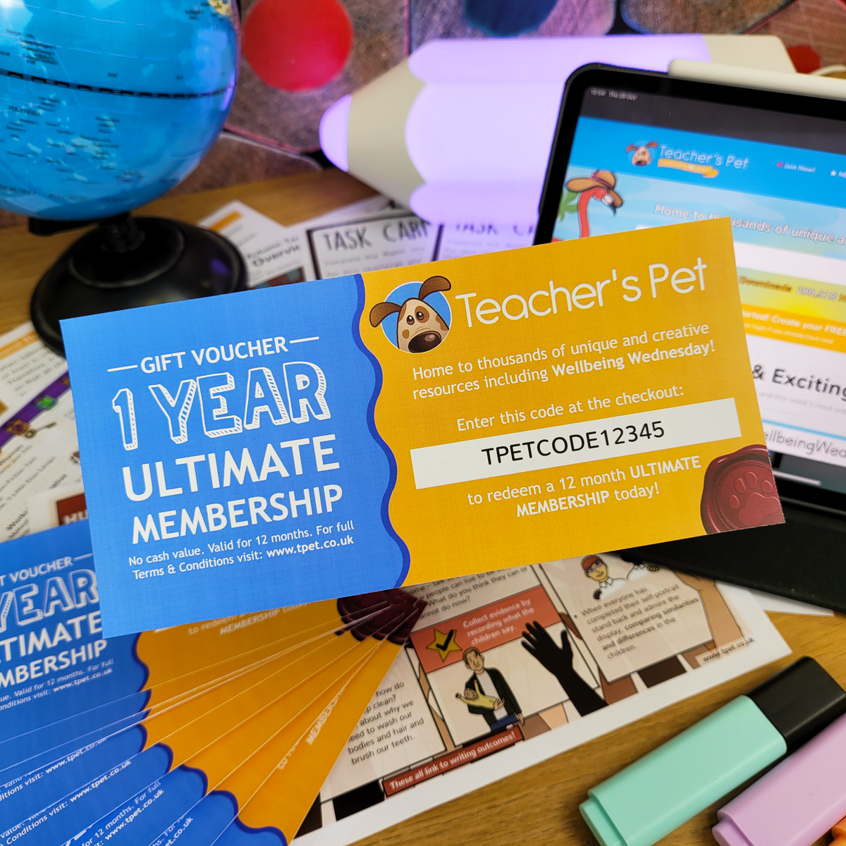 'The ULTIMATE Gift' - Teacher's Pet Membership Gift Voucher – Teacher's ...
