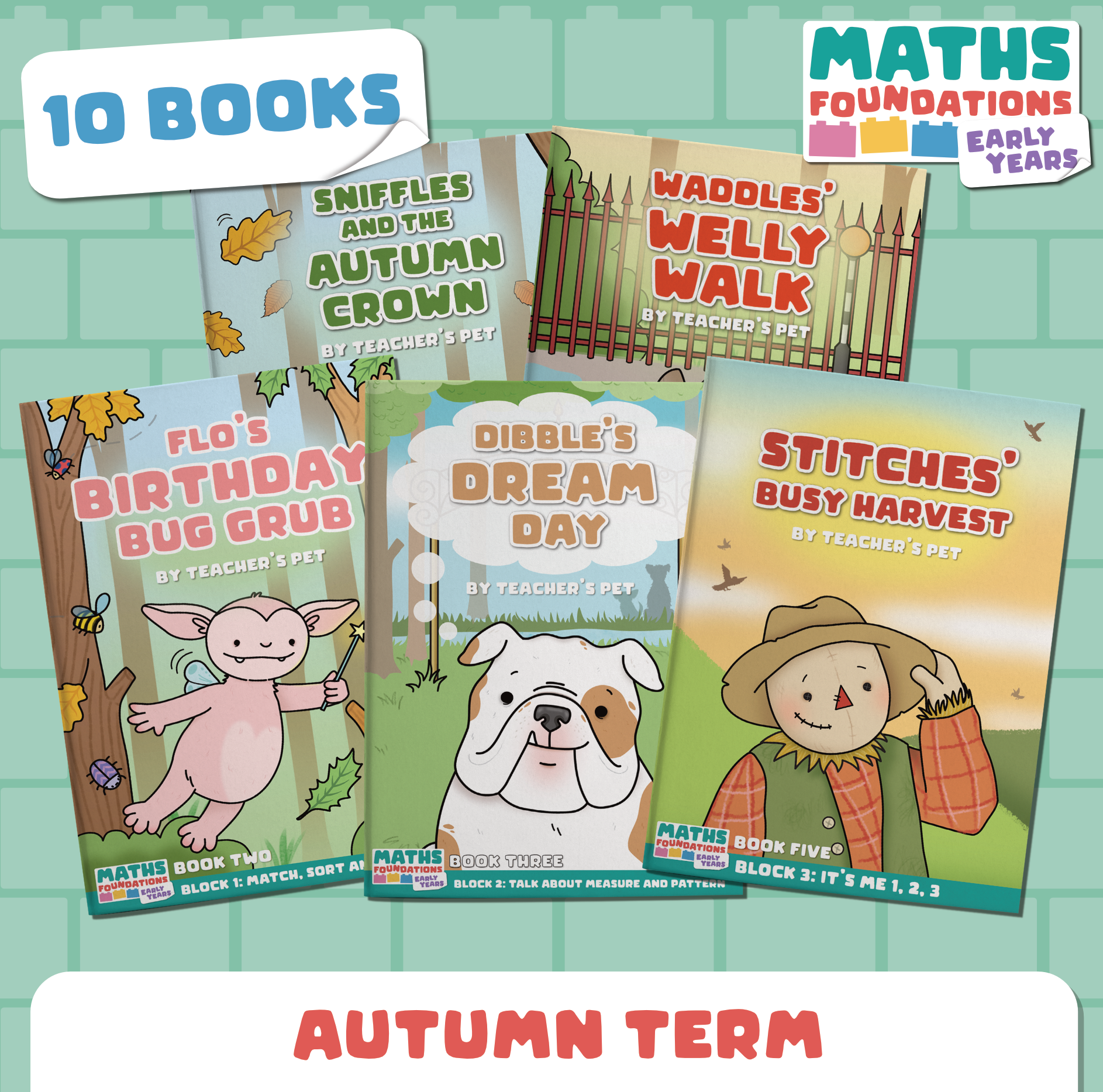 Maths Foundations Early Years Autumn Book Bundle!