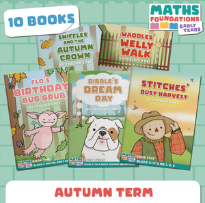 Maths Foundations Early Years Autumn Book Bundle!